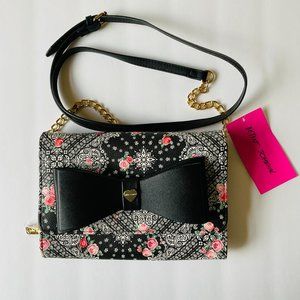 BETSEY JOHNSON Women's "Xodani" Crossbody Bag NWT